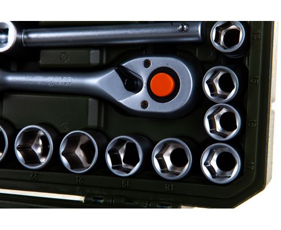 Набор головок 1/2 26 предметов ДТ/6 Дело Техники 620726 – изображение 5