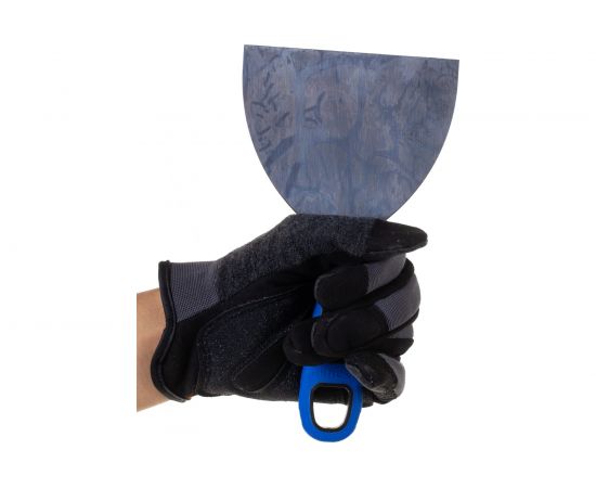 Шпатель с профилированным нержавеющим полотном и 2к ручкой 120мм Зубр ПРОФЕССИОНАЛ 10049-12_z03 – изображение 6