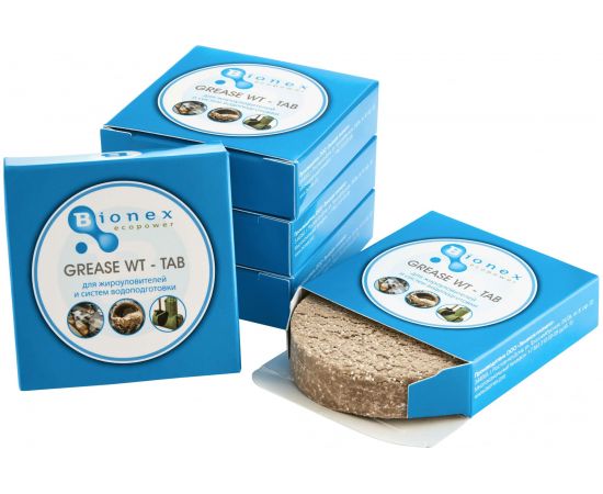 Таблетки для жироуловителя Bionex Grease WT Tab 12 шт WTTab – изображение 6