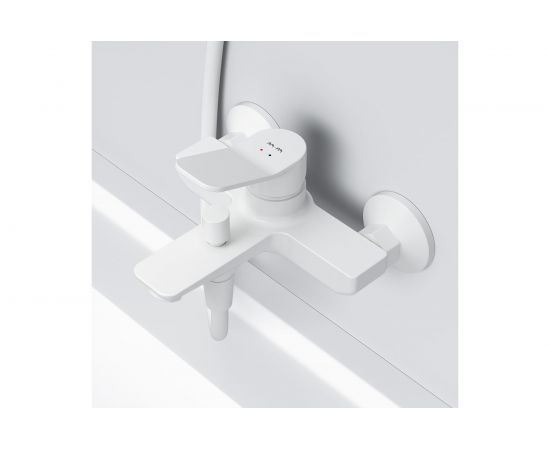 Смеситель для ванна/душа AM.PM X-Joy, белый, F85A10033 – изображение 6