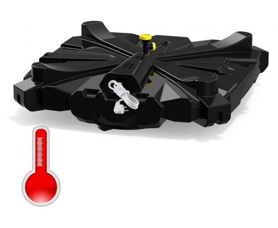 Бак для душа POLIMER GROUP РОСА-2 110 л, с крышкой и подогревом DRSR2110S112 – изображение 6