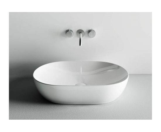 Накладной умывальник чаша Ceramica Nova Element овальная, 600х415х135 мм CN5009 – изображение 8