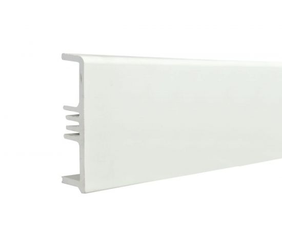 Плинтус Смартпрофайл DurableSmart 80 (80 мм; 2.4 м; Белый под покраску) GRACE УТ000069223 