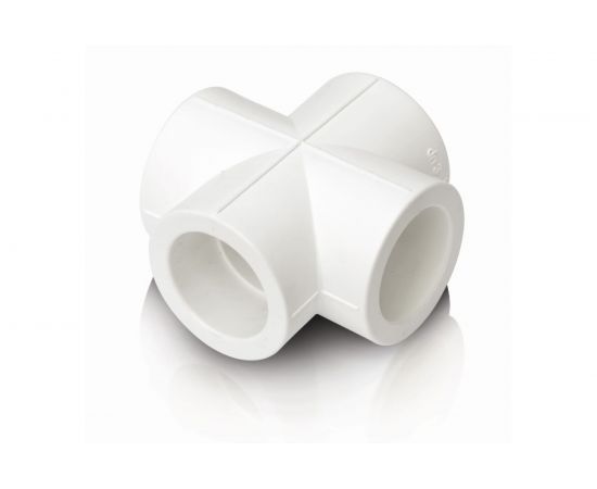 Прямая крестовина Blue Ocean полипропиленовая 25 PPRF/CP(W)-25 