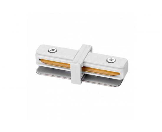 Прямой коннектор Wolta белый WTL-SC/01W 