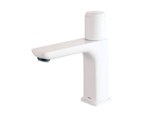 Смеситель для умывальника IDDIS с инновационным управлением Push Control, белый матовый Slide SLIWTBTi01 