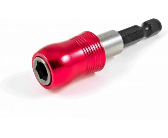 Адаптер магнитный для бит Quick Holder (60 мм; 1/4) Novocraft QBH060140RED 