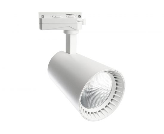 Трековый однофазный светодиодный светильник FERON AL100 на шинопровод 30W 4000K белый 41607 