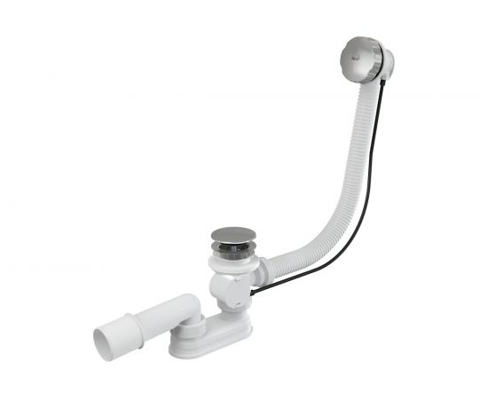 Сифон для ванны Alca Plast A55KM автомат, комплект, пластик/металл 00023907 