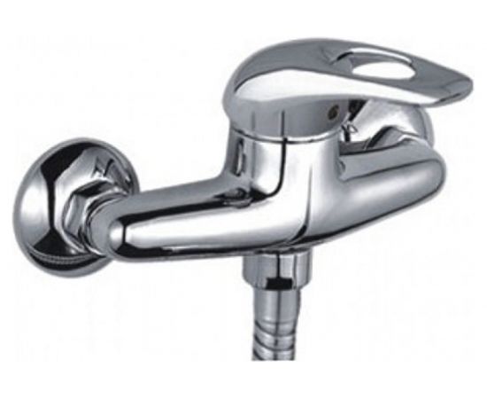 Смеситель для душа FRAP 40к F2002-B с отверстием, шланг и лейка F04 517054 