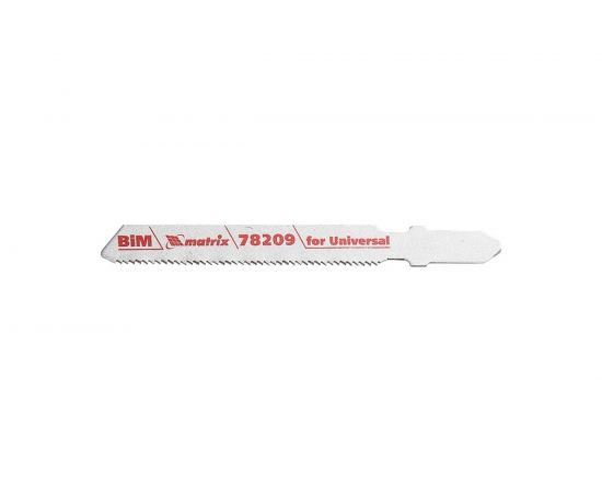 Полотна для электролобзика по металлу Bimetal Professional (3 шт; 1.2х55х76 мм) MATRIX 78209 