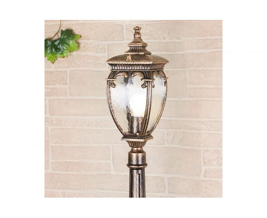 Садово-парковый светильник Elektrostandard GLYF-8024F черное золото a027998 