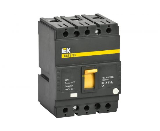 Автоматический выключатель IEK ВА88-33 3Р 125А 35кА SVA20-3-0125 