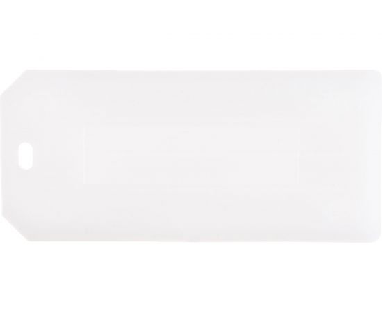 Кабельная бирка REXANT Домик прямоугольный 100 шт белая 07-6231 