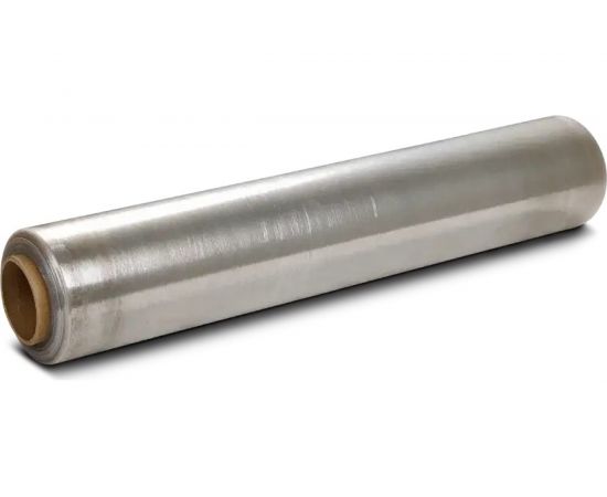 Стрейч-пленка Кордленд вторичная, 500 мм x 25 мкм, 2,5 кг, прозрачный, Р STR-00419 