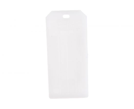 Кабельная бирка REXANT Домик прямоугольный 100 шт белая 07-6231 – изображение 2