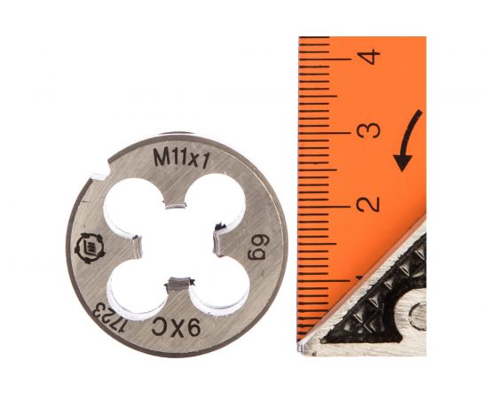Плашка М 11 х1 9ХС ТМ Туламаш 57886 – изображение 2