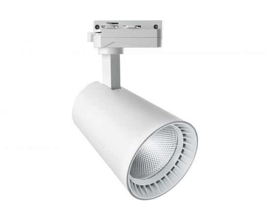 Трековый однофазный светодиодный светильник FERON AL100 на шинопровод 30W 4000K белый 41607 – изображение 2