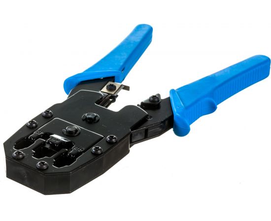 Инструмент IEK ITK для обжима RJ45/RJ12/RJ11 ручка PVC TM1-G10V – изображение 2