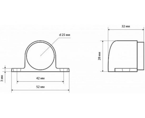 Дверной ограничитель Стандарт 8501 SN (европакет; пушка; матовый никель) 11099 – изображение 2