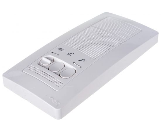 Переговорное устройство Schneider Electric BLANCA домофон, настенный монтаж, 4,5В, белый BLNDA000011 – изображение 3