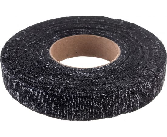 Изолента ЦМК Х/Б, 20 мм х 20 м, односторонняя, черная, 250 г IS0005 – изображение 3
