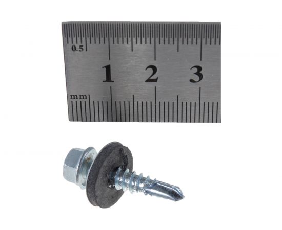 Кровельный саморез Метизный двор 5,5x25, 250 шт. 4607159064356 – изображение 3