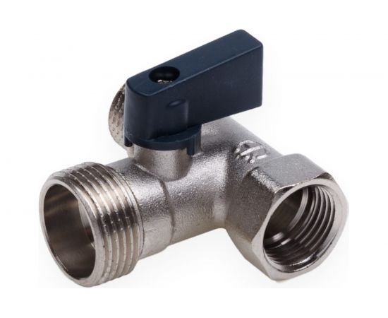 Шаровой кран AQUALINK трехпроходной 1/2 вн x 3/4 нар x 1/2 нар 1175 – изображение 3