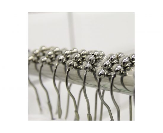 Карниз для шторы на прямоугольную ванну Радомир Г-образный 170х75 хром 1-12-2-0-0-991 – изображение 4