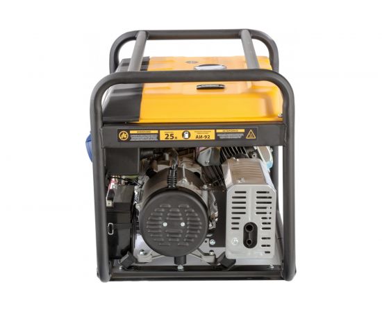 Бензиновый генератор DENZEL PS 55 EA, 5,5 кВт, 230В, 25л 946874 – изображение 4