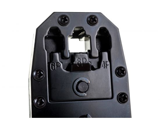 Инструмент IEK ITK для обжима RJ45/RJ12/RJ11 ручка PVC TM1-G10V – изображение 4