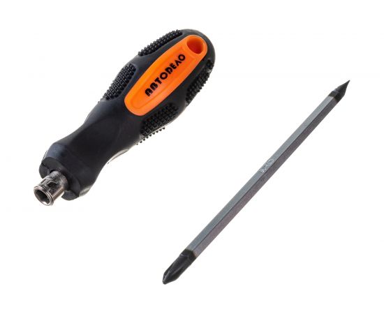 Комбинированная отвертка АвтоDело PH2-SL6 L=150 мм 39456 12338 – изображение 4