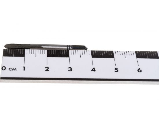 Набор метчиков из 3-х шт. Bucovice Tools М 3, шаг 0.5 мм 115CrV3 110030-3 – изображение 5