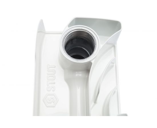 Биметаллический радиатор STOUT Space 500 4 секции боковое подключение SRB-0310-050004 – изображение 6