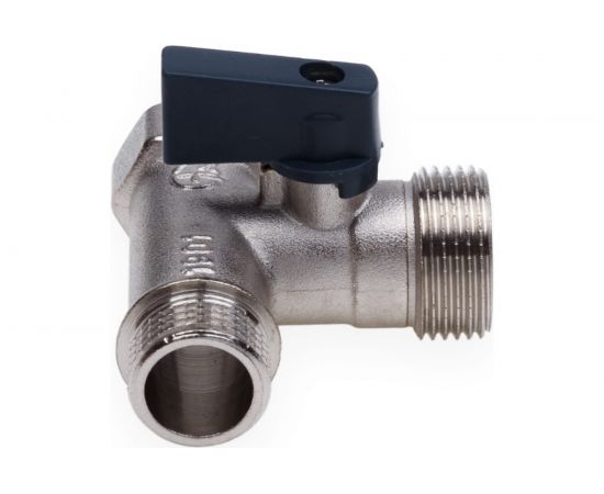 Шаровой кран AQUALINK трехпроходной 1/2 вн x 3/4 нар x 1/2 нар 1175 – изображение 7