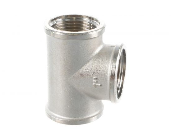 Никелированный тройник STOUT ВВ RG008Q0QT02UFM 