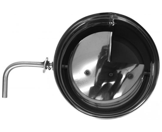 Шибер поворотный (115 мм; AISI 430-0.5мм) Везувий А-311931 