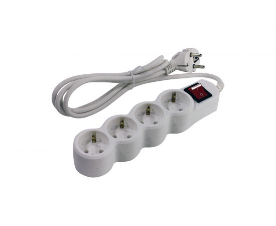 Сетевой фильтр 5bites 1.8 м, 4 розетки, белый SP4W-118 