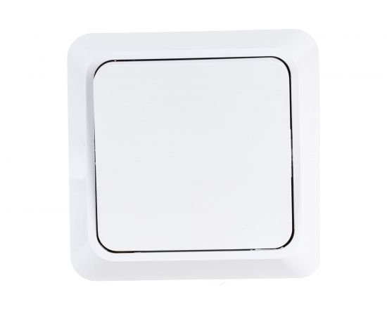 Одноклавишный выключатель EKF Рим 10А белый ENV10-021-10 