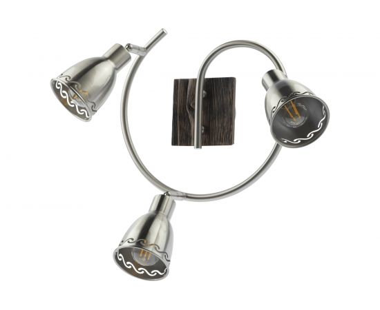 Спот Rivoli Acerno, W33, никель, сатин, Е143, 40W Б0044766 