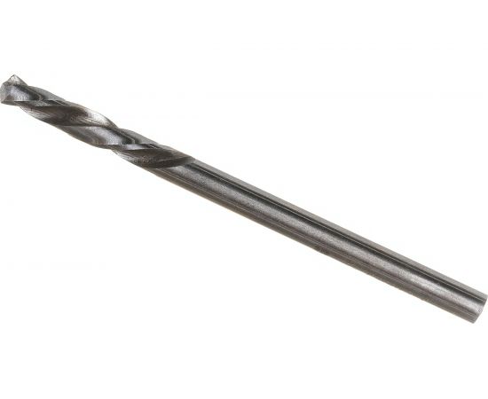 Сверло по металлу короткое левое с вышлифованным профилем (3.0x16x46 мм; ц/х; Р6АМ5) CNIC 59327 