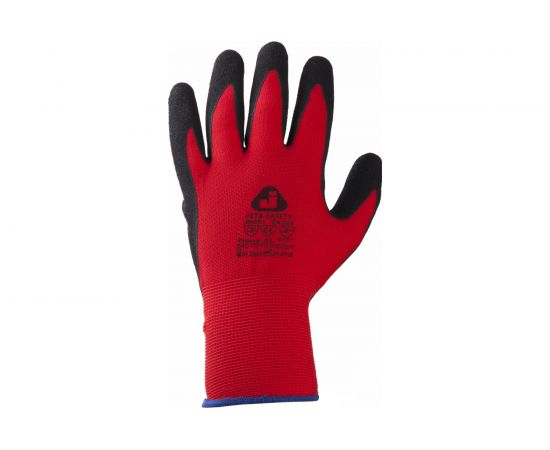Перчатки с текстурным нитриловым покрытием Jeta Safety L JN051-L 