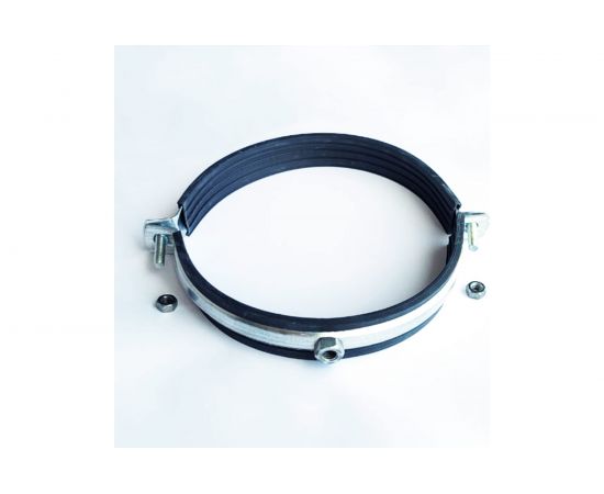 Вентиляционный хомут Хоммет 150 мм, с гайкой М8 и винтом М6х20 1VENT150 