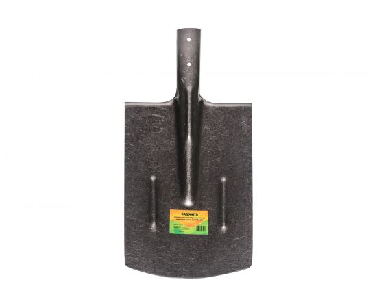 Штыковая прямоугольная лопата Садовита рельсовая сталь, с ребрами жесткости 00094900 