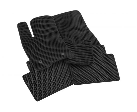 Коврики Vicecar ЕВА / EVA / ЭВА для Kia Rio IV 2017 EV23048-черный 