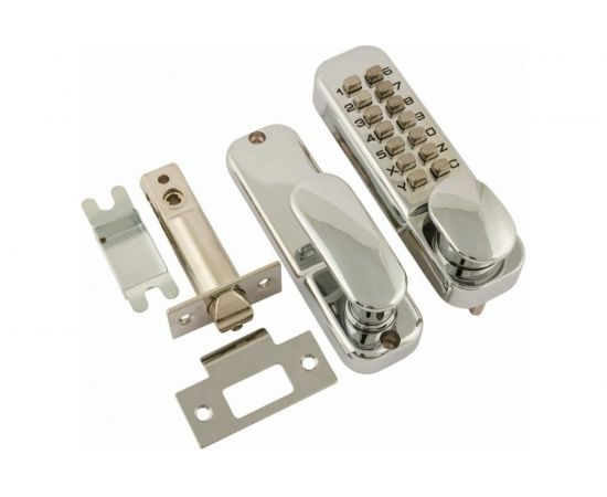 Кодовый замок НОРА-М 200 хром 7290 