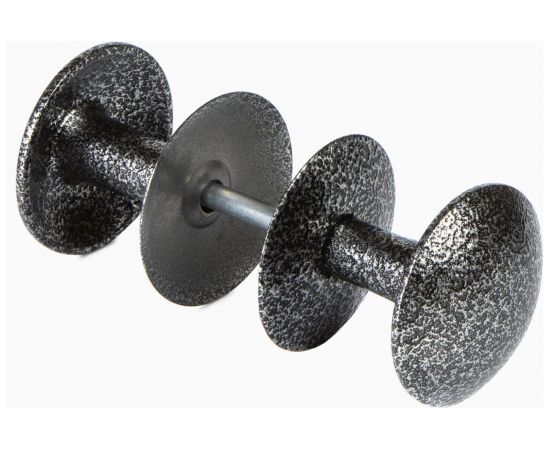 Дверная ручка Литейщик-Плюс РДК-110 античное серебро 6505 