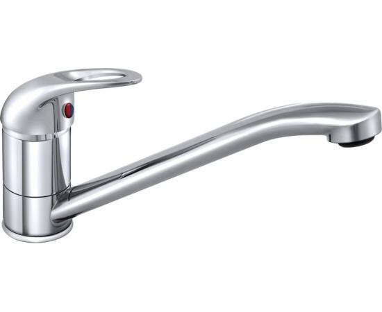 Смеситель для мойки СЛАВЕН �� длинным изливом 250 мм, одноручный СЛ-ОД-Р21 