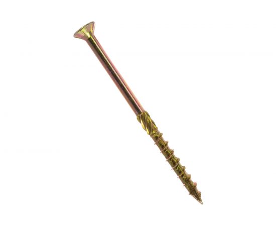 Конструкционный универсальный саморез Bullit 6х180 желт., потай, TX30, 5 шт 14-0016490 