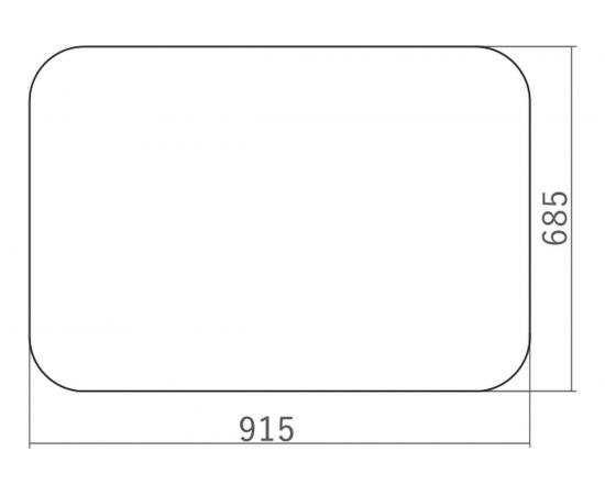 Зеркало MIXLINE "Выбор" 915x685 ШВ 547323 – изображение 2